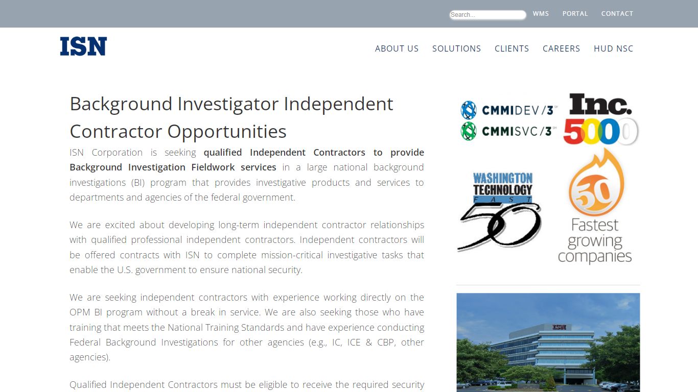 Background Investigator Independent Contractor Opportunities